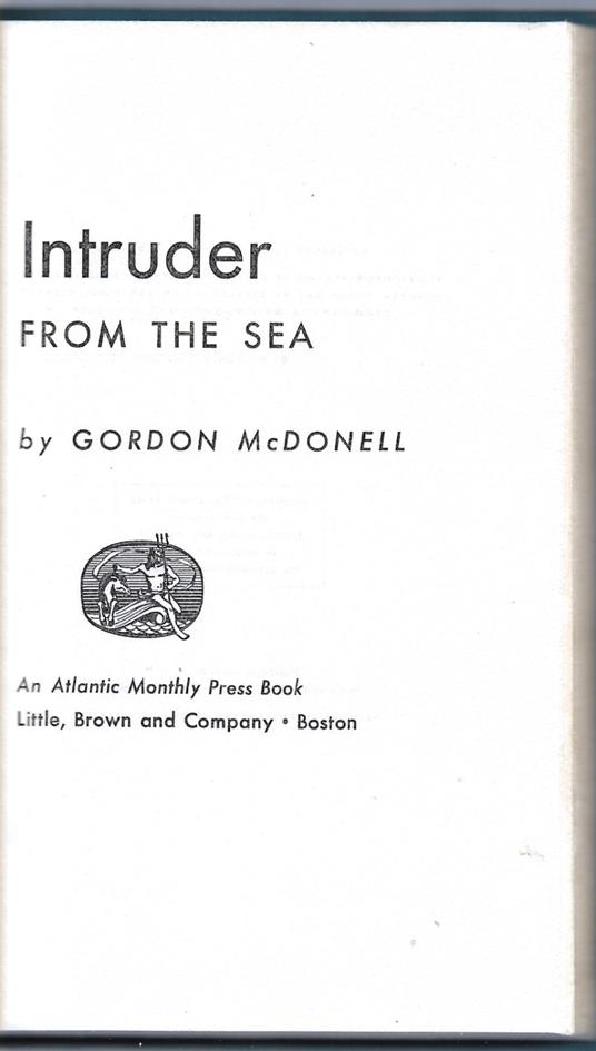 Intruder from the sea - copertina