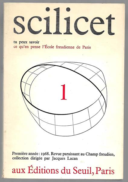 Scilicet - copertina