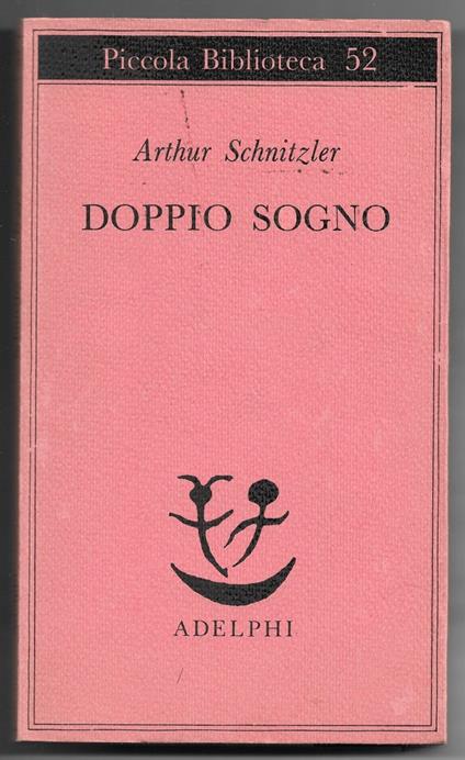 Doppio sogno - Arthur Schnitzler - copertina