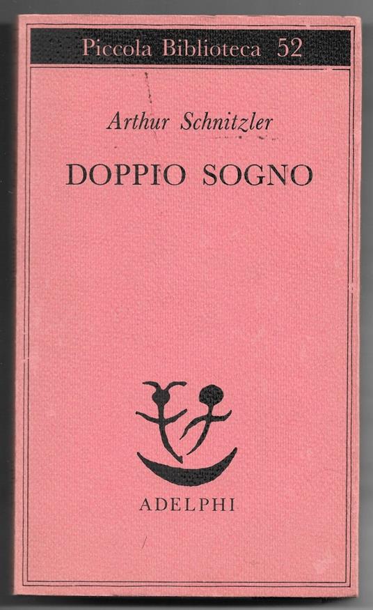 Doppio sogno - Arthur Schnitzler - copertina