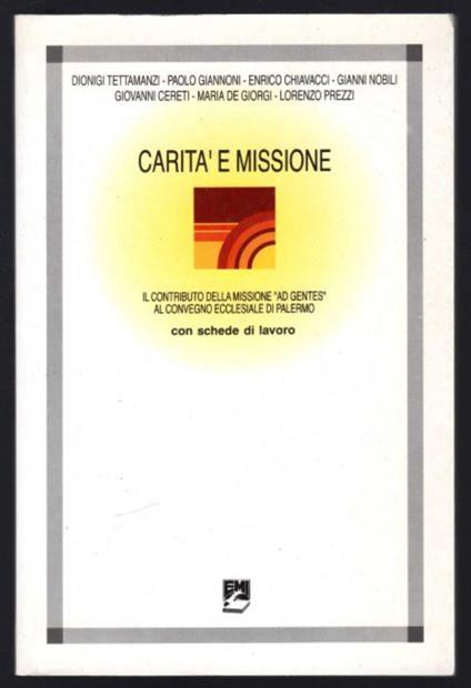 Carità e missione - copertina