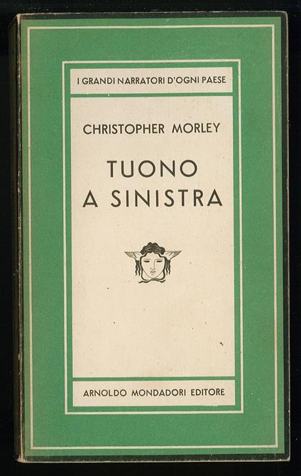 Tuono a sinistra - Christopher Morley - copertina