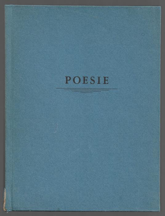 Poesie - Autori Vari - copertina