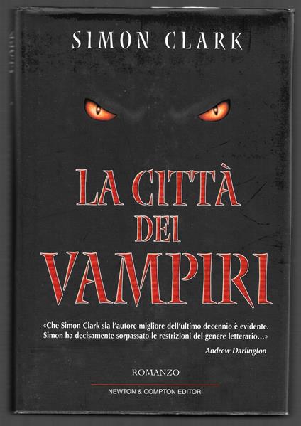 La città dei vampiri - Simon Clark - copertina