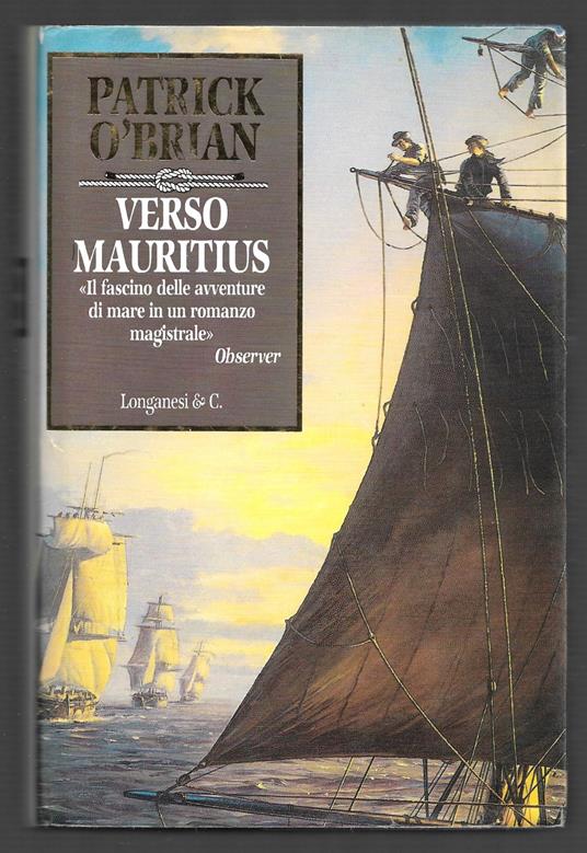 Verso Mauritius - Patrick O'Brian - copertina