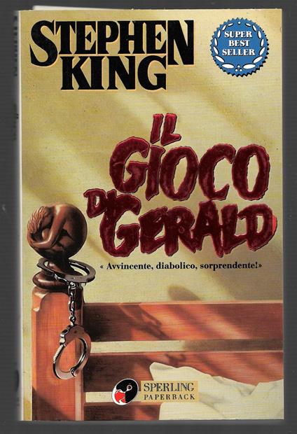 Il gioco di Gerald - Stephen King - copertina