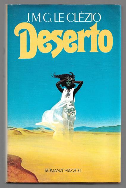Deserto - J.M.G. Le Clezio - copertina