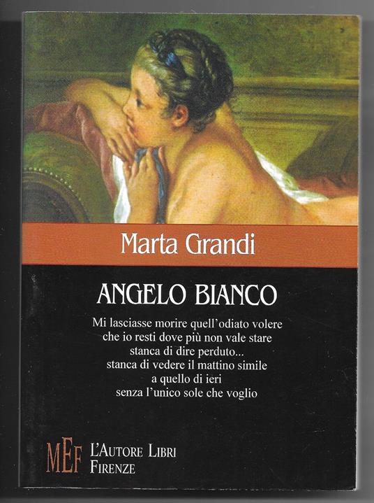 Angelo bianco - Marta Grandi - copertina