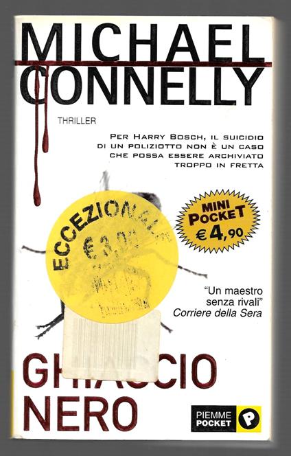 Ghiaccio nero - Michael Connelly - copertina