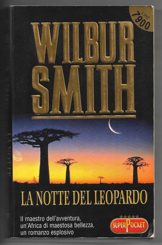 La notte del leopardo - Wilbur Smith - copertina