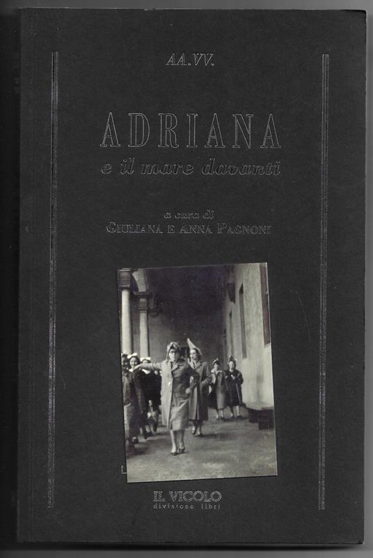 Adriana e il mare davanti - copertina