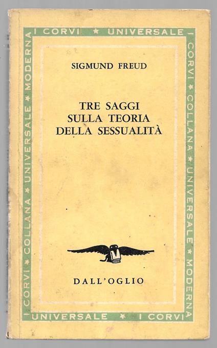 Tre saggi sulla storia della sessualità - copertina