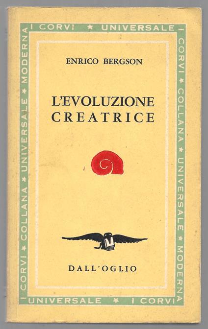 L'evoluzione creatrice - copertina