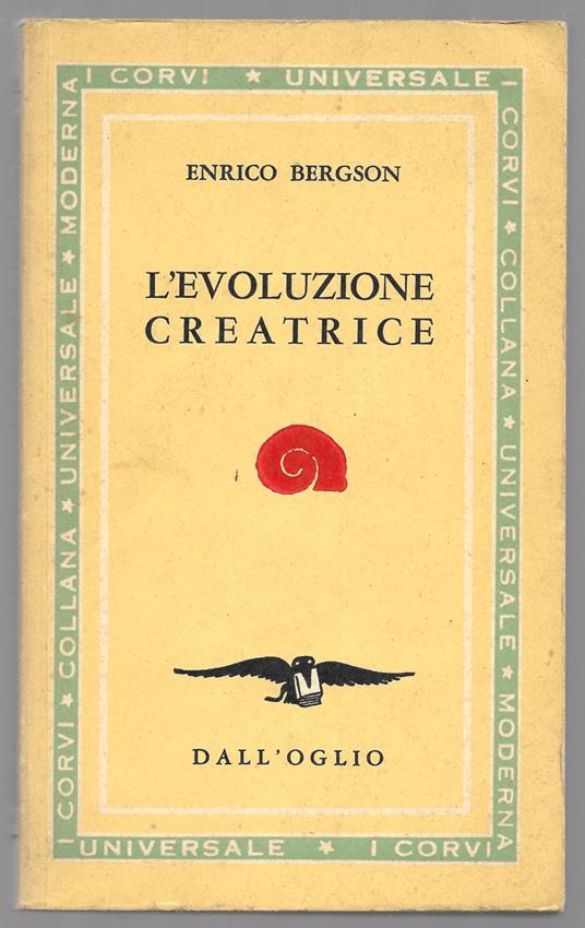 L'evoluzione creatrice - copertina