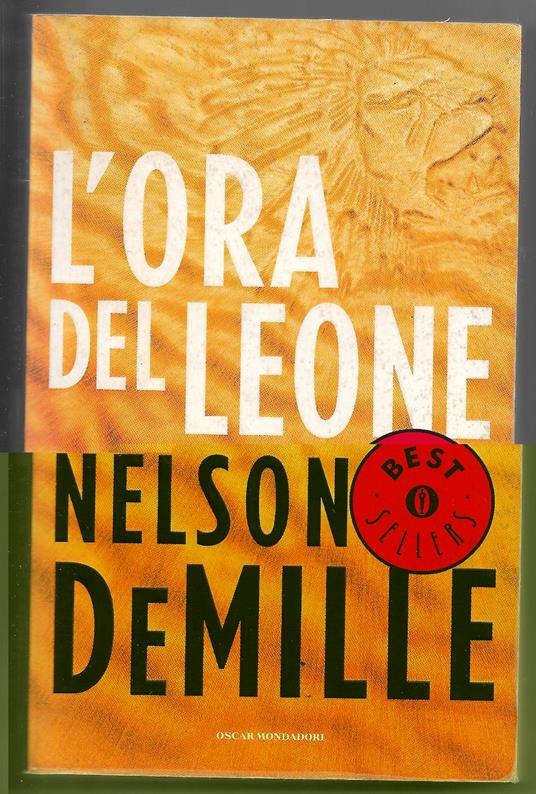 L'ora del leone - Nelson DeMille - copertina