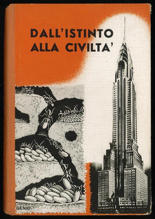 Dall'istinto llla civilta' - copertina
