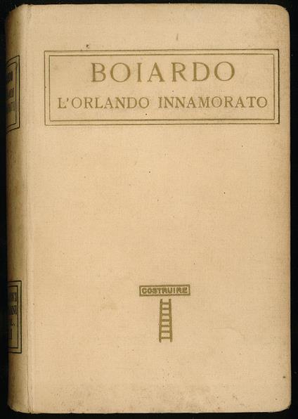 l'Orlando innamorato - copertina