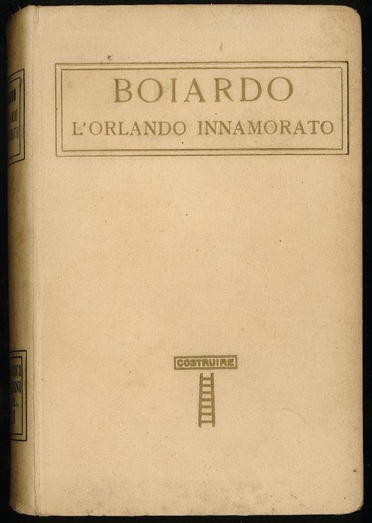 l'Orlando innamorato - copertina