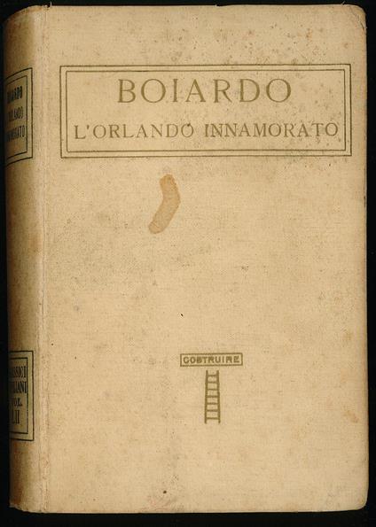 l'Orlando innamorato - copertina