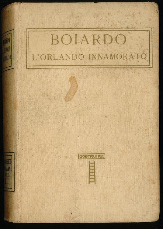 l'Orlando innamorato - copertina