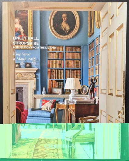 Linley Hall, Shropshire. A selection from the library - copertina