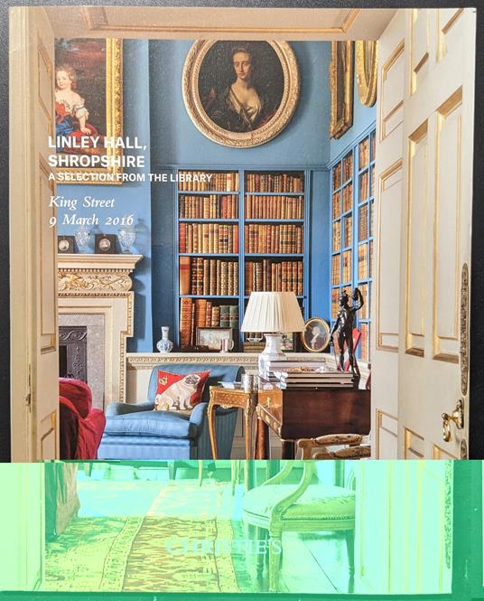 Linley Hall, Shropshire. A selection from the library - copertina