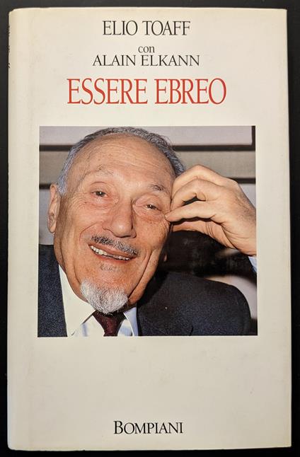 Essere ebreo - Elio Toaff - copertina