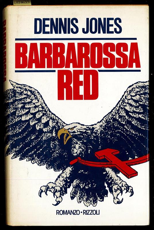 Barbarossa Red - Dennis Jones - copertina