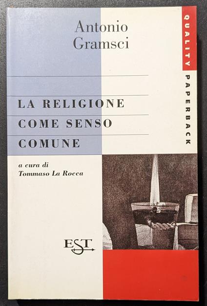 La religione come senso comune - Antonio Gramsci - copertina