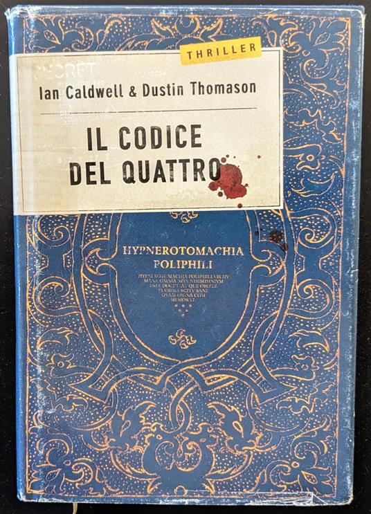 Il codice del quattro - Ian Caldwell - copertina