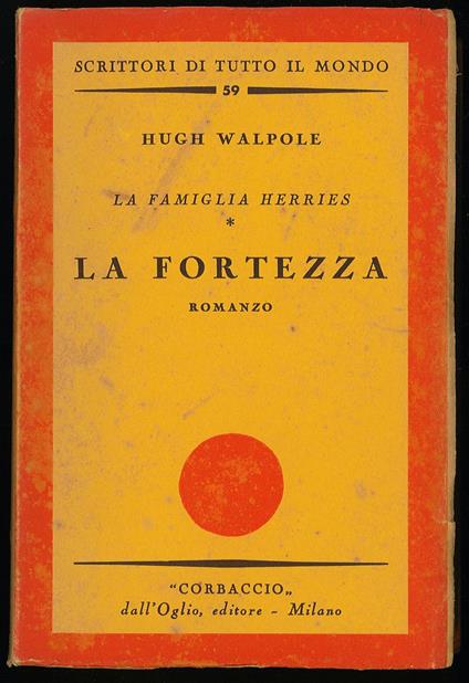 La fortezza - Hugh Walpole - copertina