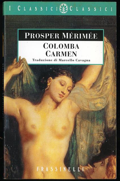 Colomba Carmen - Prosper Mérimée - copertina