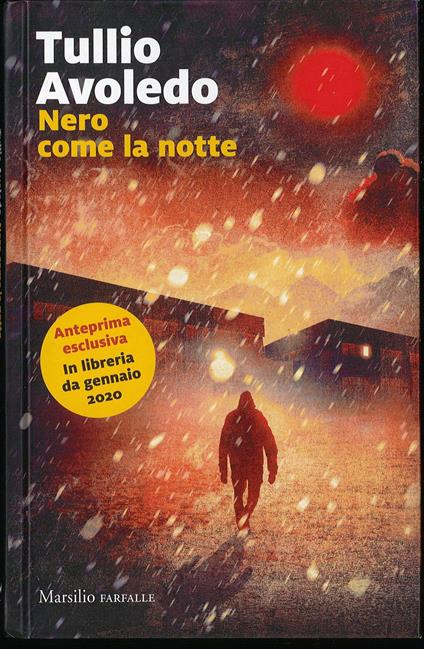 Nero come la notte - Tullio Avoledo - copertina
