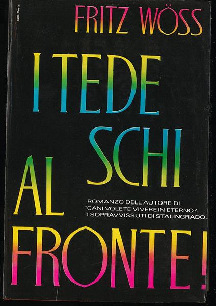 I tedeschi al fronte! - copertina