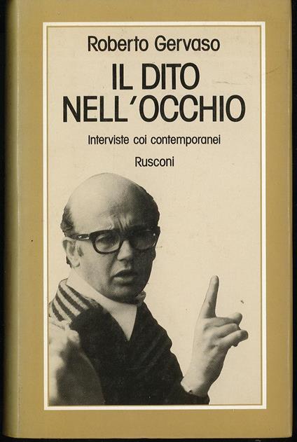 Il dito nell'occhio - Roberto Gervaso - copertina
