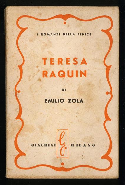 Raquin Teresa - copertina