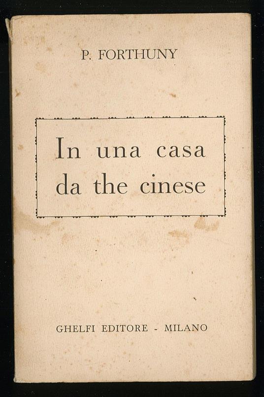 In una casa da the cinese - copertina