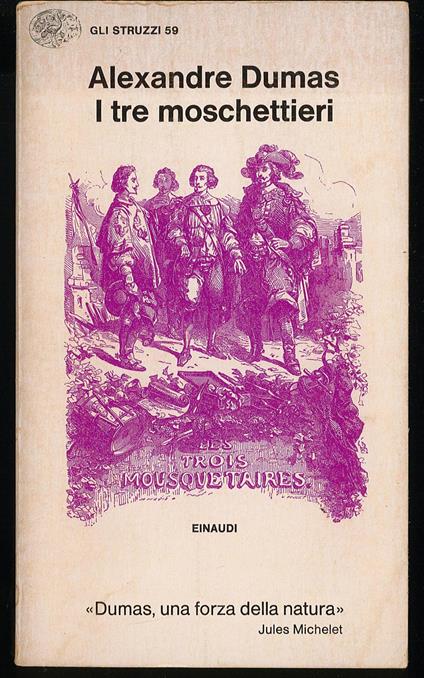 I tre moschettieri - Alexandre Dumas - copertina