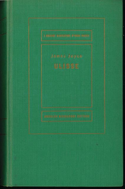Ulisse - James Joyce - copertina
