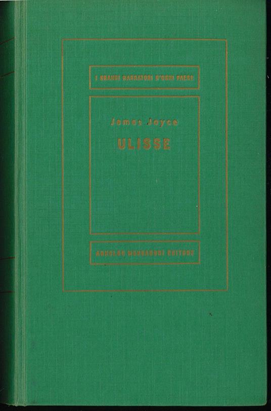 Ulisse - James Joyce - copertina