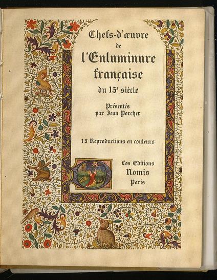 Chefs-d'Oeuvre de l'Enluminure Française du 15e Siècle - copertina
