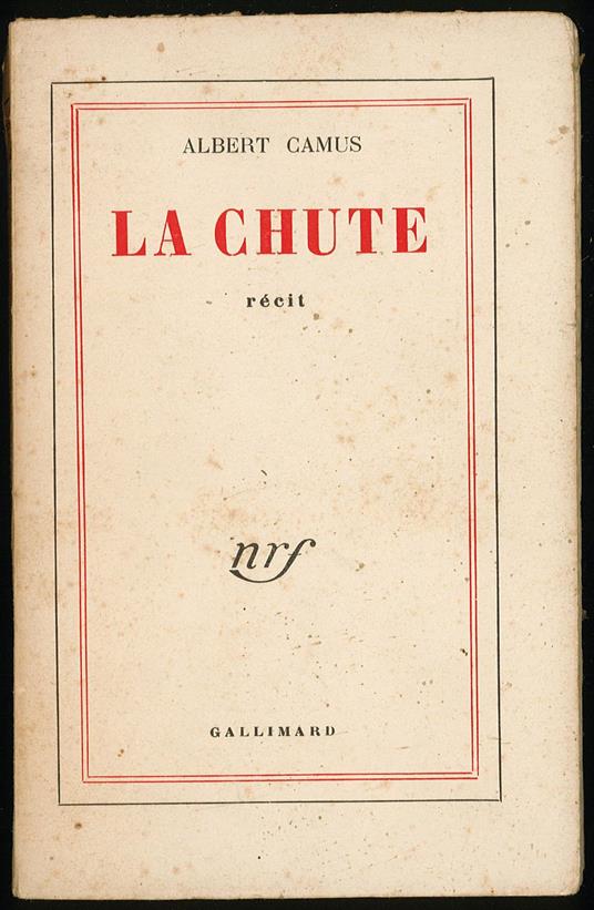 La chute - Albert Camus - copertina