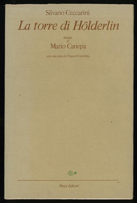La torre di Holderlin - Silvano Ceccarini - copertina
