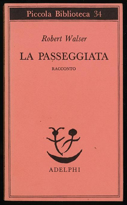 La passeggiata - Robert Walser - copertina