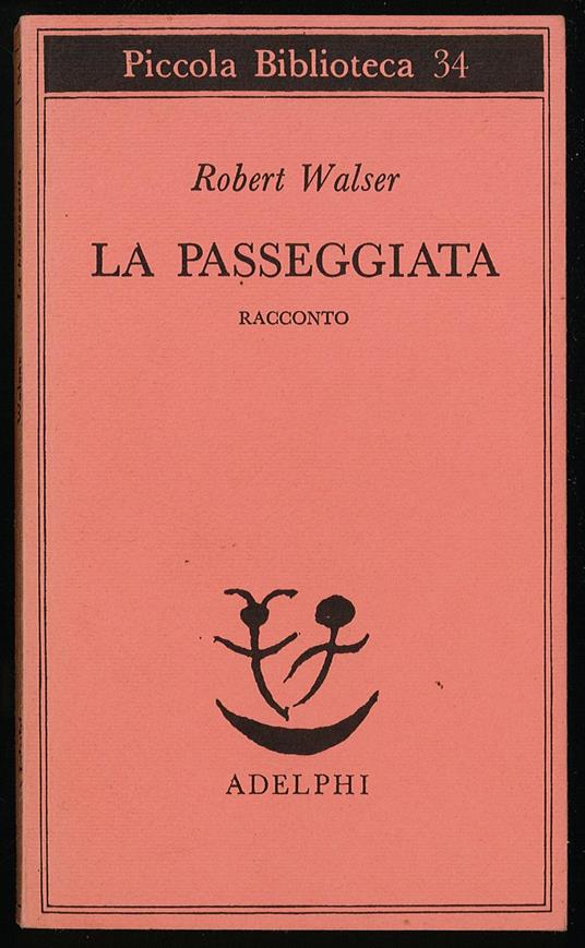 La passeggiata - Robert Walser - copertina