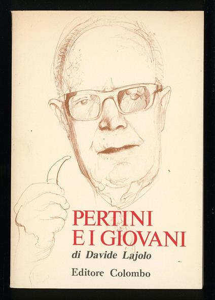 Pertini e i giovani - Davide Lajolo - copertina