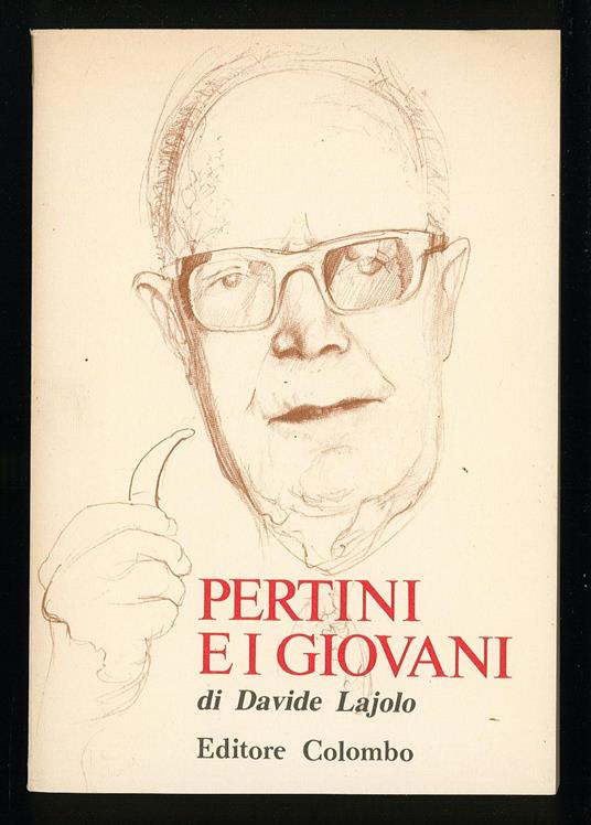 Pertini e i giovani - Davide Lajolo - copertina