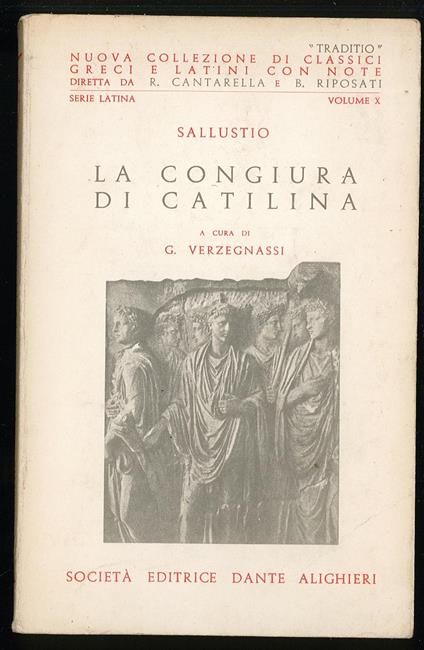 La congiura di Catilina - copertina