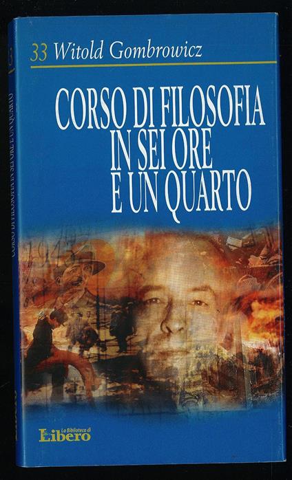 Corso di filosofia in sei ore e un quarto - copertina