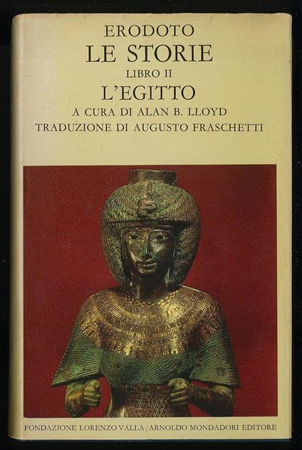 Le storie - Libro II - L'Egitto - copertina